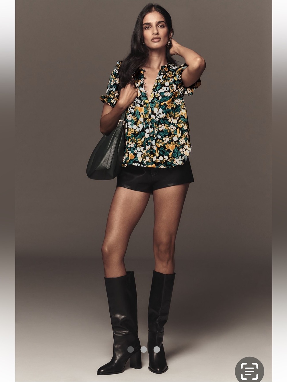 NWT The Keira Silky Blouse by Pilcro